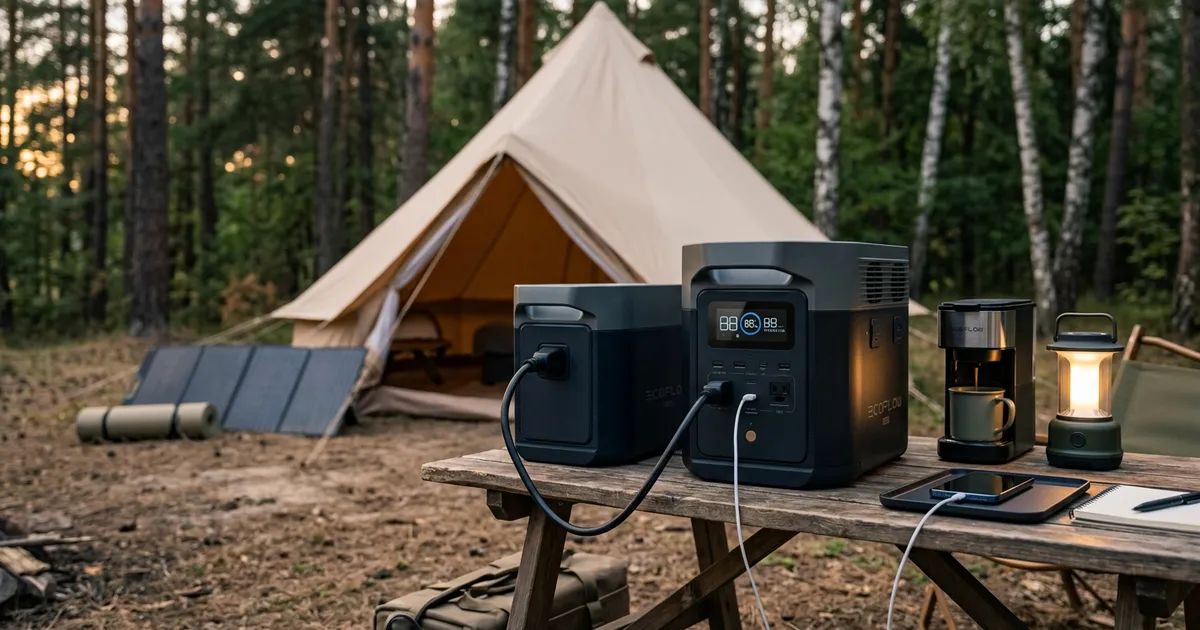 【2026年実機レビュー】EcoFlow DELTA 3 Plus｜X-Stream充電と拡張バッテリーの実力を徹底検証